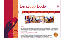 Desktop Screenshot of bendyourbody.com
